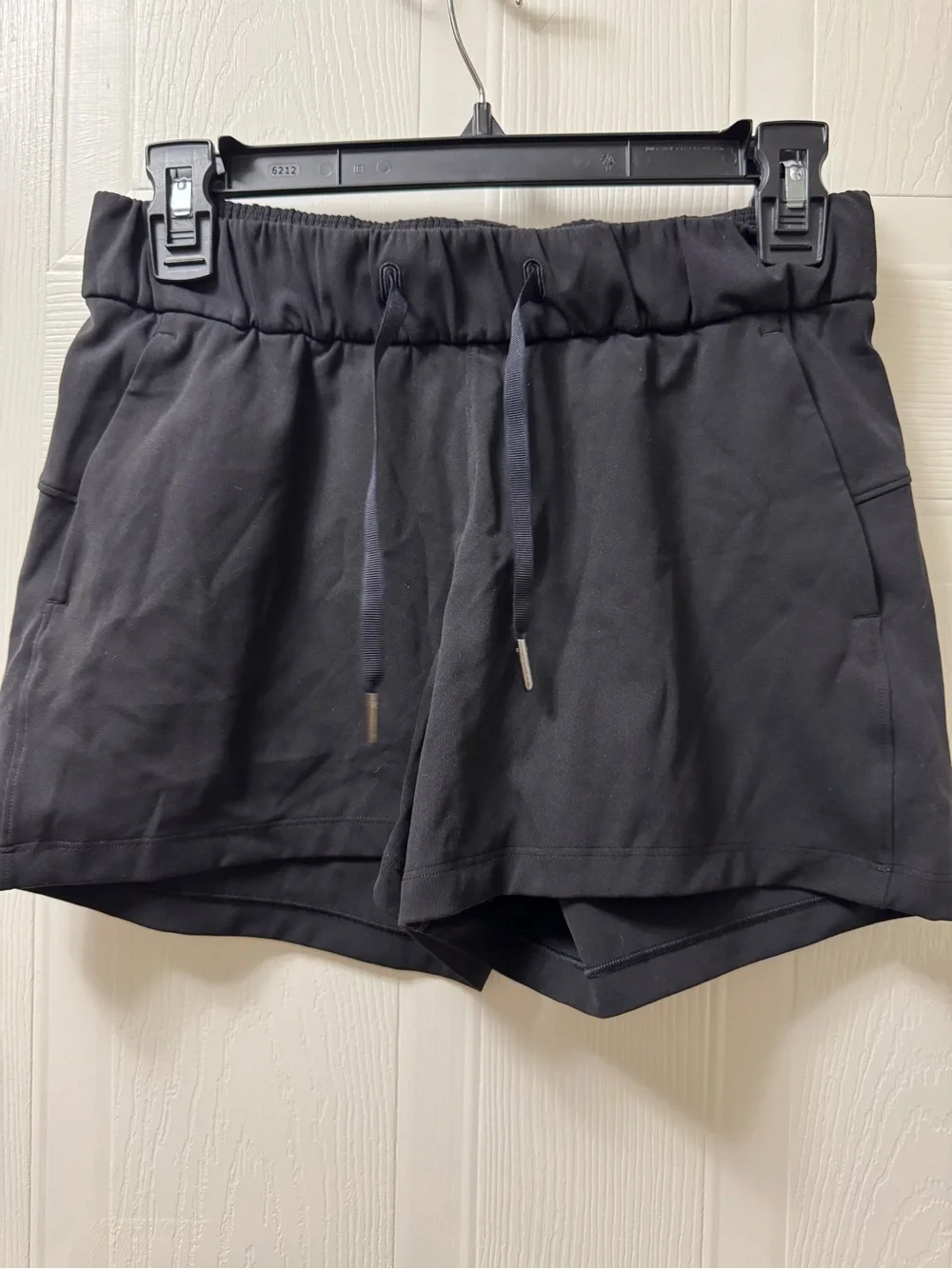 lululemon athletica Black Lightweight Drawstring Athletic Shorts